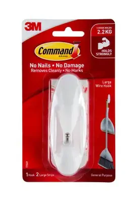 COMMAND Hook 17069 Lg Wire pk4 COMMAND Hook 17069 Lg Wire pk4