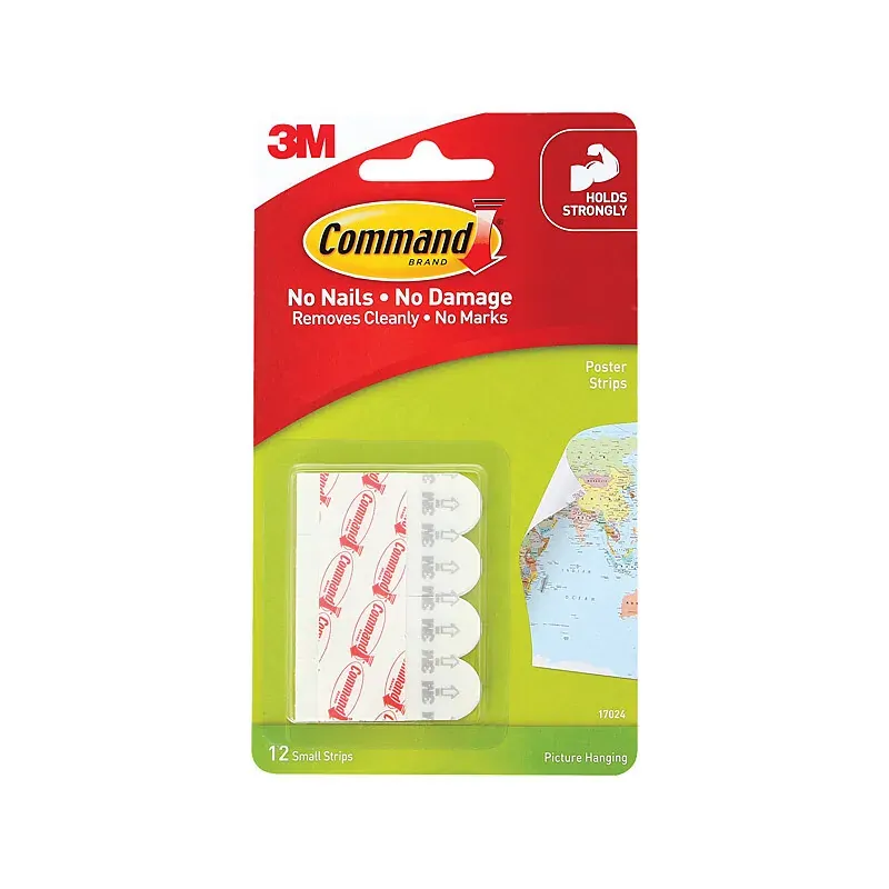 COMMAND Strips 17024ANZ Pack of 12 Box of 6 COMMAND Strips 17024ANZ Pack of 12 Box of 6