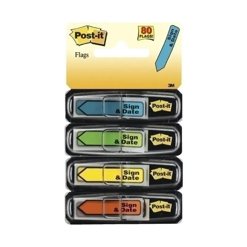 POST-IT Sign Date 684-SD Bx6 POST-IT Sign Date 684-SD Bx6