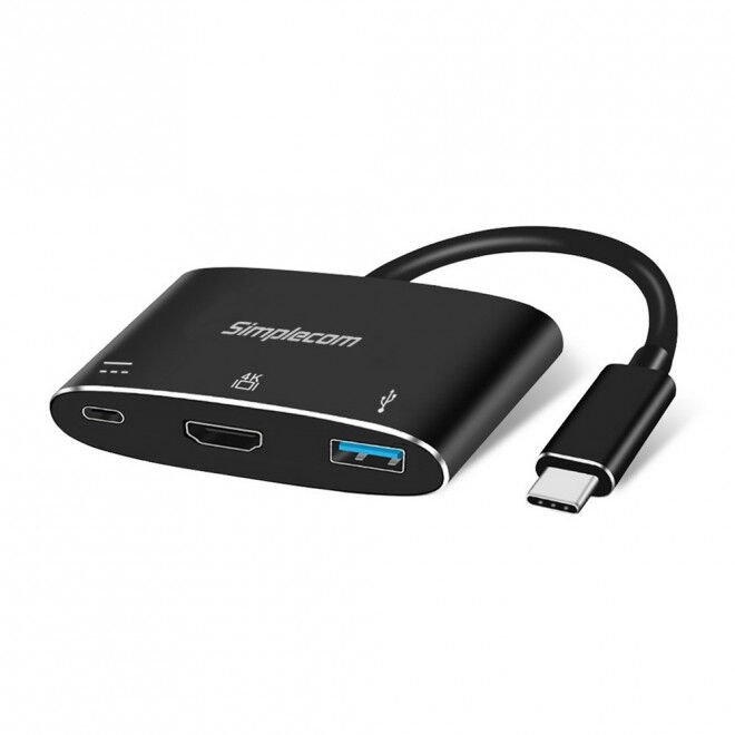 SIMPLECOM DA310 USB 3.1 Type C to HDMI USB 3.0 Adapter with PD Charging (Support DP Alt Mode and Nintendo Switch) SIMPLECOM DA310 USB 3.1 Type C to HDMI USB 3.0 Adapter with PD Charging (Support DP Alt Mode and Nintendo Switch)