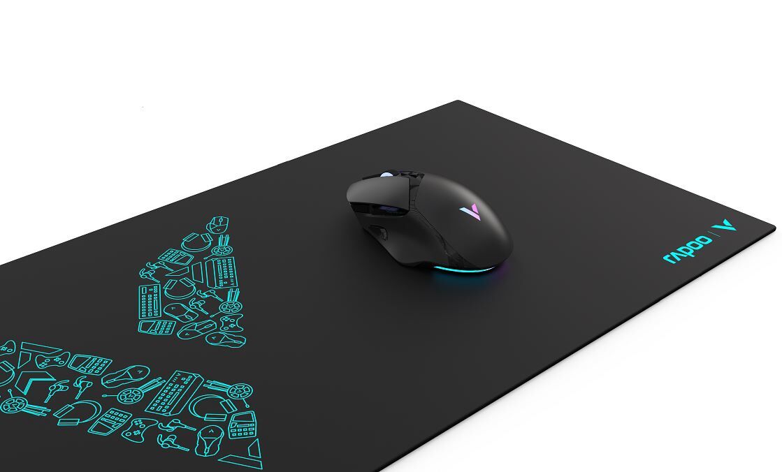 RAPOO V1L Mouse Pad - Extra Large Mouse Mat, Anti-Skid Bottom Design, Dirt-Resistant, Wear-Resistant, Scratch-Resistant, Suitable for Gamers/Gaming RAPOO V1L Mouse Pad - Extra Large Mouse Mat, Anti-Skid Bottom Design, Dirt-Resistant, Wear-Resistant, Scratch-Resistant, Suitable for Gamers/Gaming