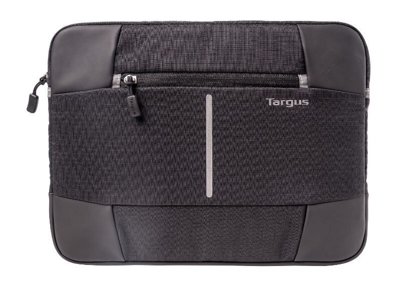 13-14'' Bex II Laptop Sleeve - Weather-resistant & rip-stop fabrication - Black with black trim 13-14'' Bex II Laptop Sleeve - Weather-resistant & rip-stop fabrication - Black with black trim