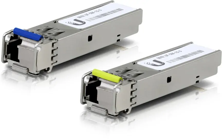 UFiber SFP Single-Mode BiDi Fiber Module, 1 Gbps, 3km Distance, 2-Pack UFiber SFP Single-Mode BiDi Fiber Module, 1 Gbps, 3km Distance, 2-Pack