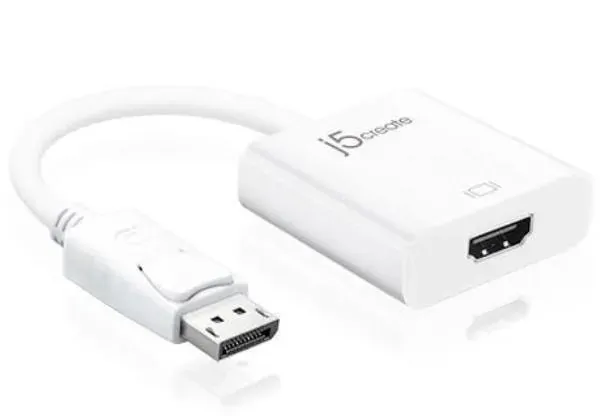 J5create JDA154 DISPLAYPORT DP TO HDMI ADAPTER J5create JDA154 DISPLAYPORT DP TO HDMI ADAPTER