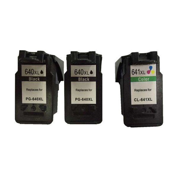 Remanufactured Value Pack 2 x PG640XL Black & 1 x CL641XL Colour Remanufactured Value Pack 2 x PG640XL Black & 1 x CL641XL Colour