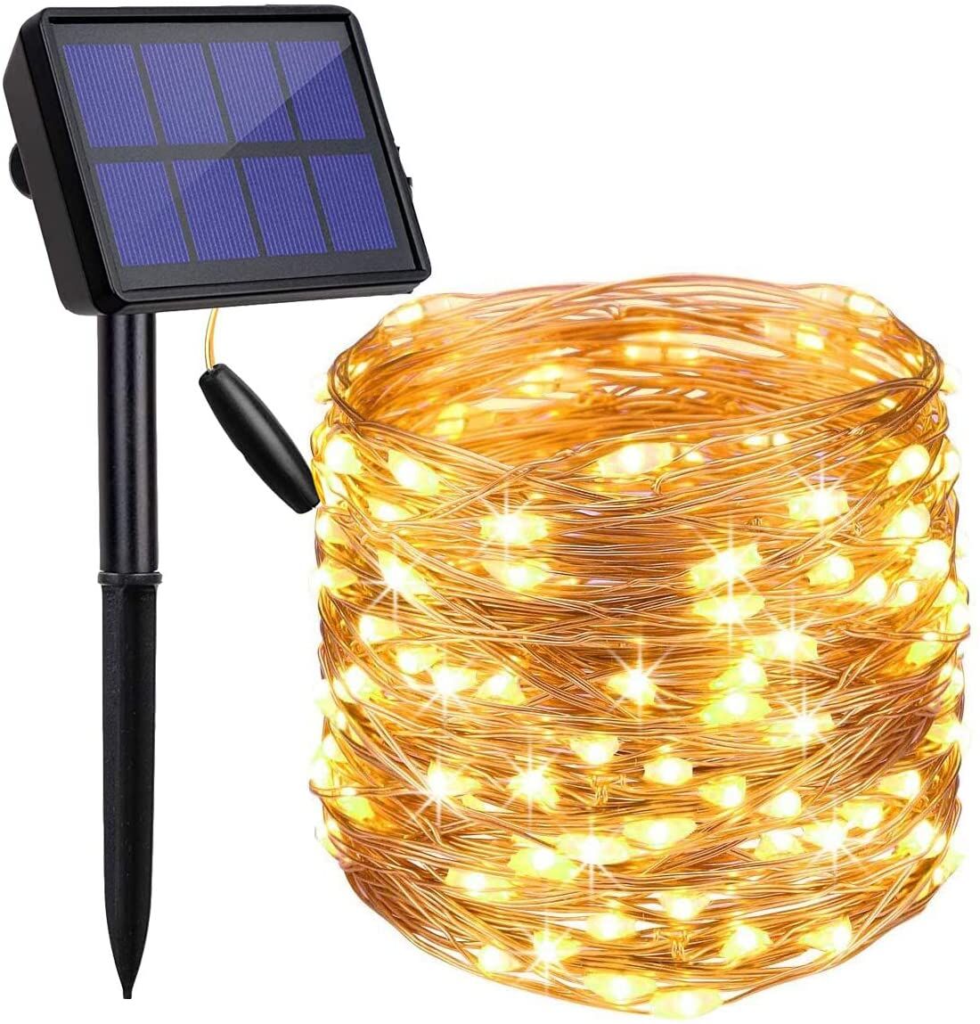 200 Waterproof LED Solar Fairy Light Outdoor with 8 Lighting Modes for Home,Garden and Decoration 200 Waterproof LED Solar Fairy Light Outdoor with 8 Lighting Modes for Home,Garden and Decoration