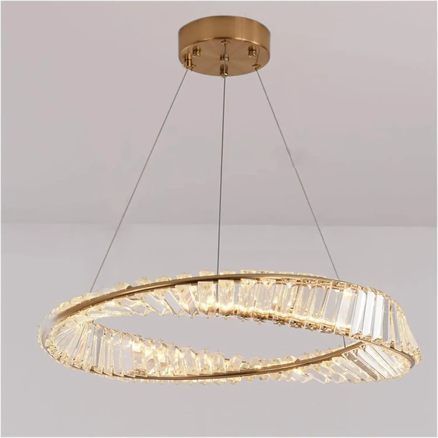 Modern Crystal Flushmount Chandeliers, Remote Control Modern Crystal Flushmount Chandeliers, Remote Control