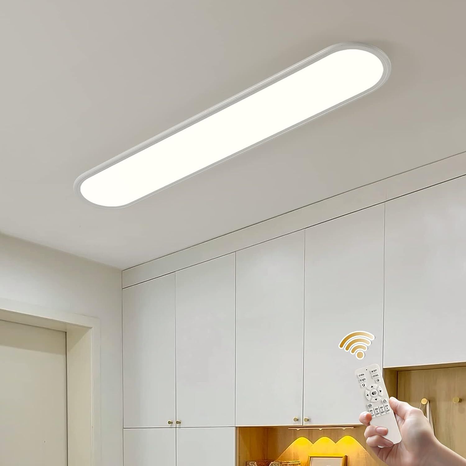 Dimmable LED Ceiling Light, 48W White Dimmable LED Ceiling Light, 48W White