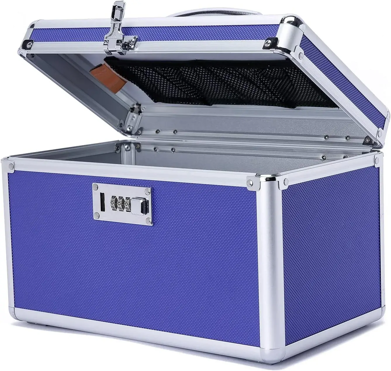 Locking Combination Medicine Box (Blue/Medium) Locking Combination Medicine Box (Blue/Medium)