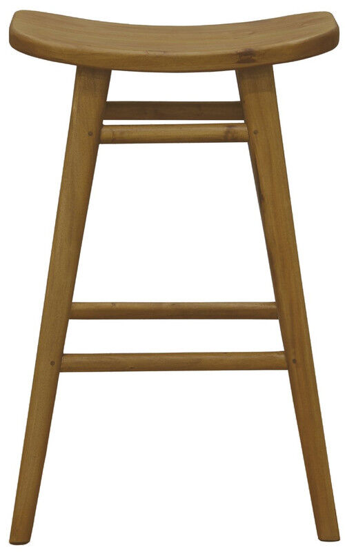 Aria Oval Solid Timber Counter Stool (Caramel) Aria Oval Solid Timber Counter Stool (Caramel)
