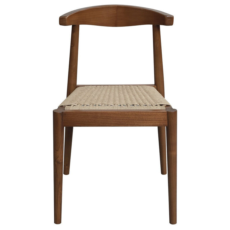 Arden Solid Oak Dining Chair with Loom (Almond) Arden Solid Oak Dining Chair with Loom (Almond)