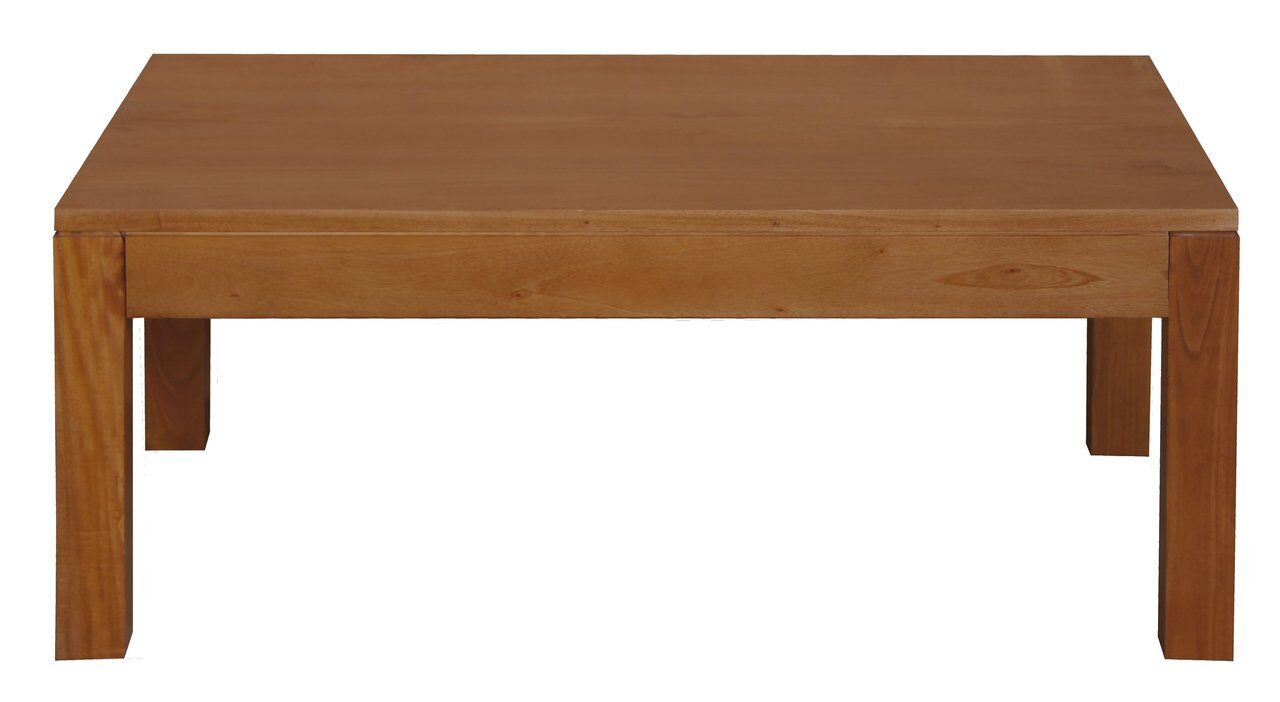 Amsterdam Solid Mahogany Timber Coffee Table (Light Pecan) Amsterdam Solid Mahogany Timber Coffee Table (Light Pecan)