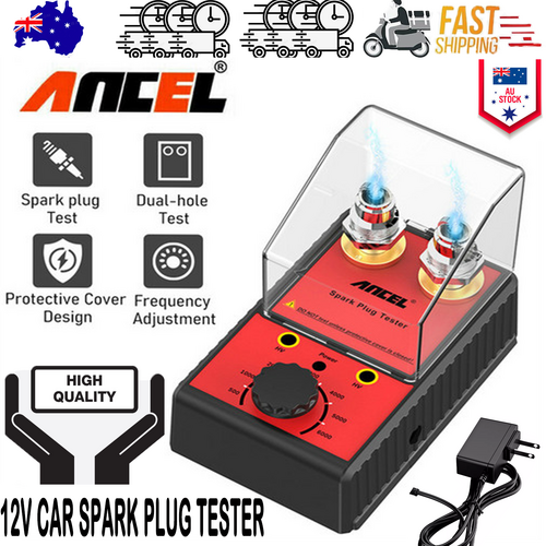 Ancel 12V Car Spark Plug Tester Auto Ignition System Tester Diagnostic Test Tool Ancel 12V Car Spark Plug Tester Auto Ignition System Tester Diagnostic Test Tool