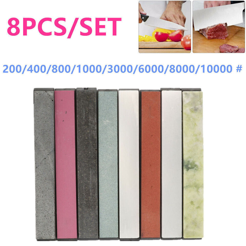 8PCS Grindstone Whetstone Sharpening Stone 8PCS Grindstone Whetstone Sharpening Stone