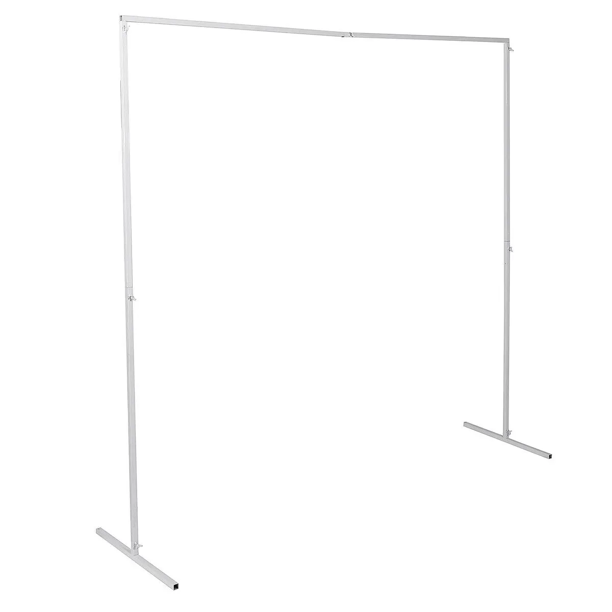 Wedding Arch White Square Backdrop Flower Display Stand Background 2.2M Wedding Arch White Square Backdrop Flower Display Stand Background 2.2M