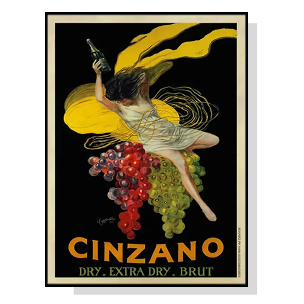 Wall Art 40cmx60cm Cinzano Black Frame Canvas Wall Art 40cmx60cm Cinzano Black Frame Canvas