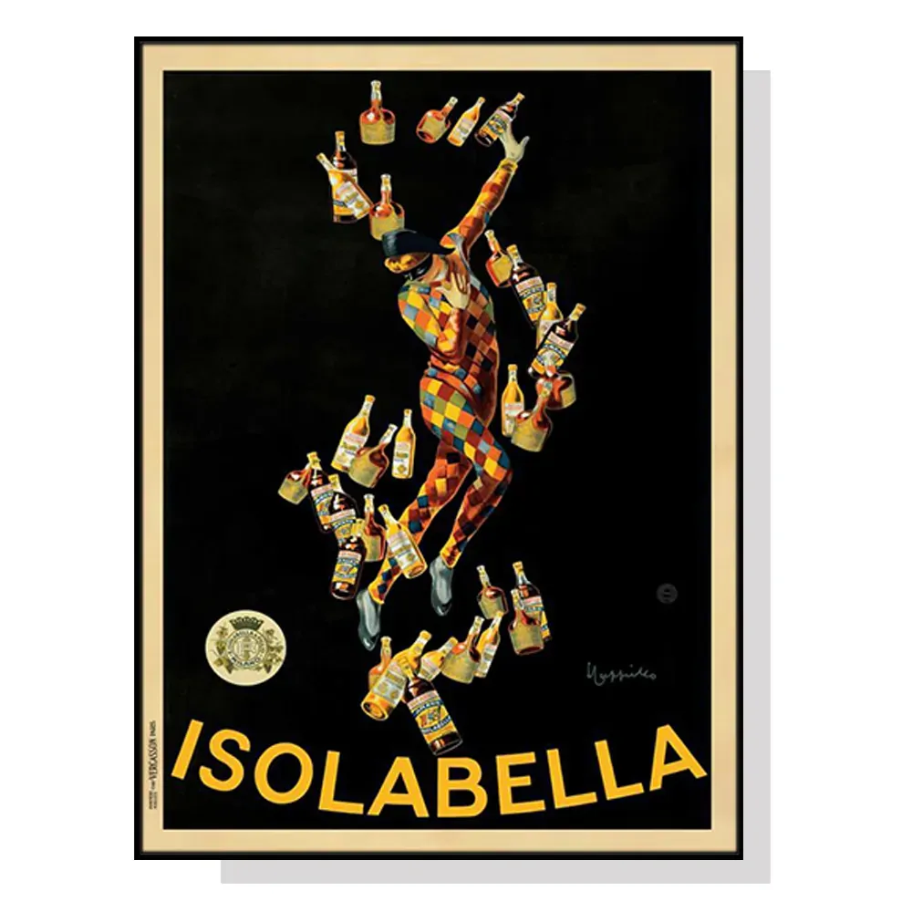 Wall Art 100cmx150cm Isolabella Black Frame Canvas Wall Art 100cmx150cm Isolabella Black Frame Canvas