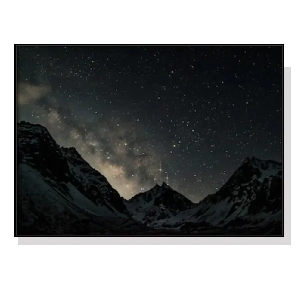 100cmx150cm Night Court Black Frame Canvas Wall Art 100cmx150cm Night Court Black Frame Canvas Wall Art