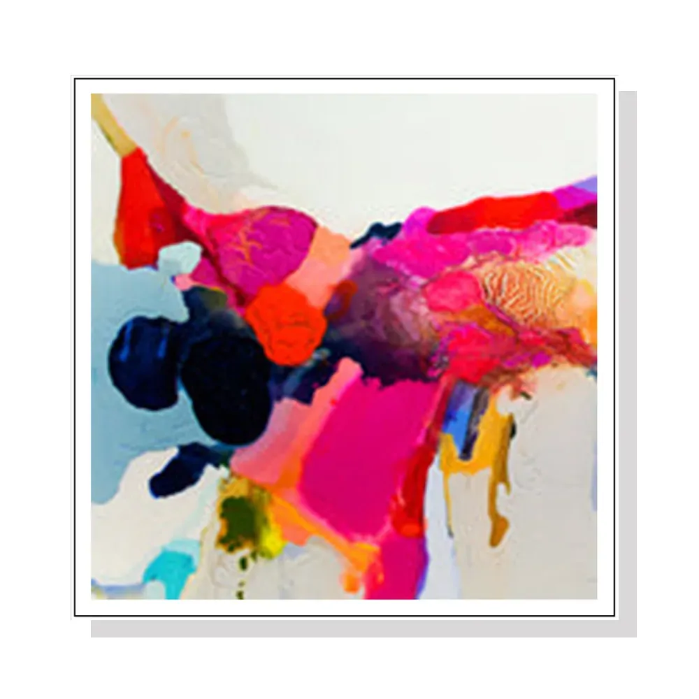 100cmx100cm Reach In White Frame Canvas Wall Art 100cmx100cm Reach In White Frame Canvas Wall Art