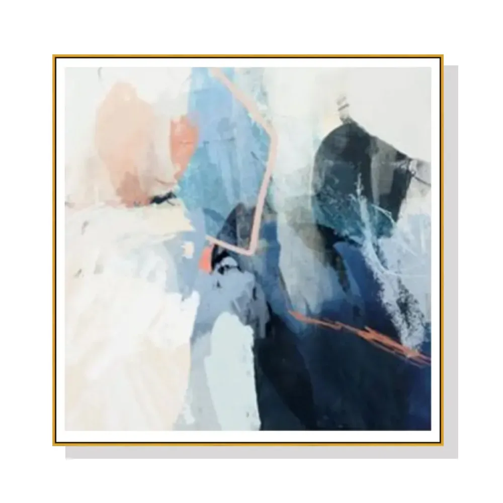 100cmx100cm Luz I Gold Frame Canvas Wall Art 100cmx100cm Luz I Gold Frame Canvas Wall Art