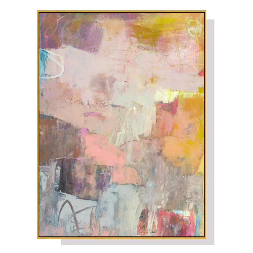 100cmx150cm Lann II Gold Frame Canvas Wall Art 100cmx150cm Lann II Gold Frame Canvas Wall Art