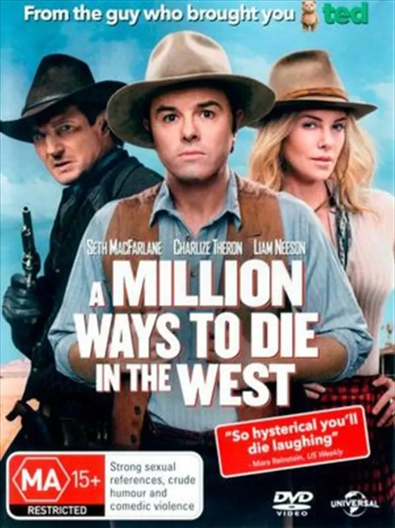 A Million Ways To Die In The West DVD A Million Ways To Die In The West DVD