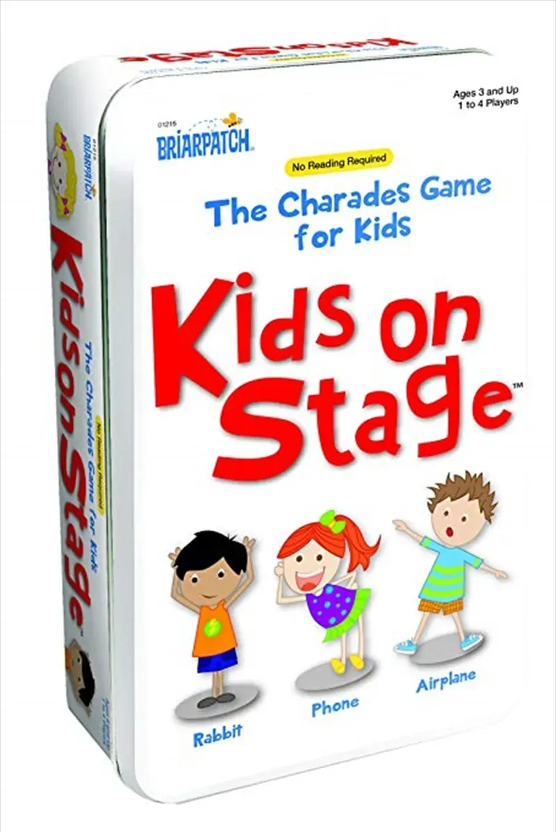 Charades Kids On Stage Tin Charades Kids On Stage Tin