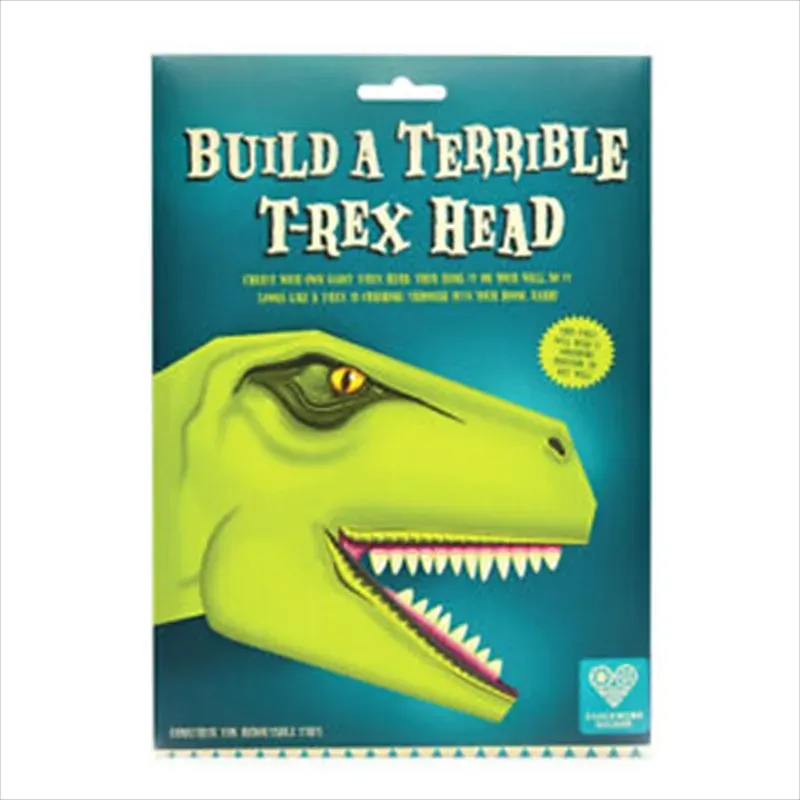 Build A Terrible T-Rex Head Activity Kit Build A Terrible T-Rex Head Activity Kit