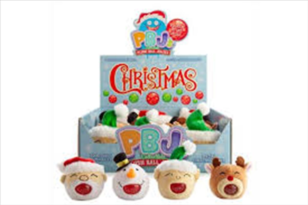 Christmas Plush Ball Jellies - (SELECTED AT RANDOM) Christmas Plush Ball Jellies - (SELECTED AT RANDOM)