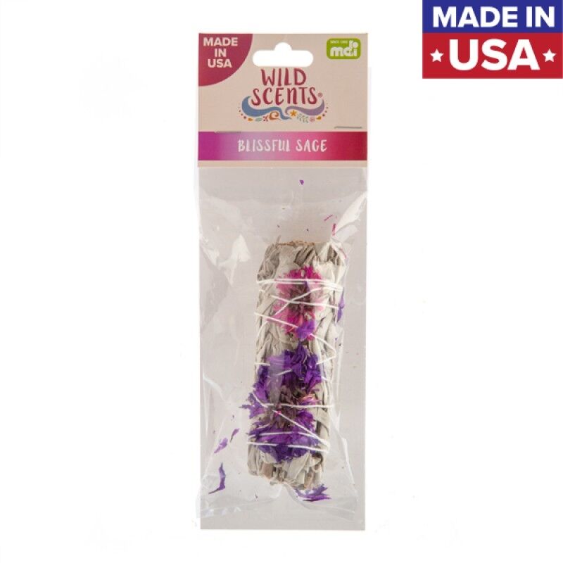 Wild Scents Blissful Sage & Herbs Smudge Stick Wild Scents Blissful Sage & Herbs Smudge Stick
