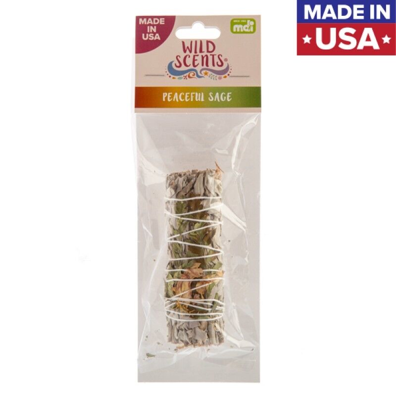 Wild Scents Peaceful Sage & Herbs Smudge Stick Wild Scents Peaceful Sage & Herbs Smudge Stick