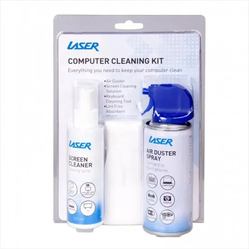Laser 125ML Spray & 150ML Air Duster Clean Range Kit Laser 125ML Spray & 150ML Air Duster Clean Range Kit
