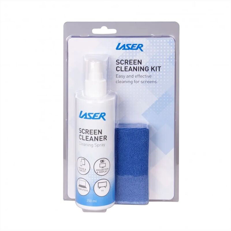 Laser - Spray And Cloth Cleaning Kit Laser - Spray And Cloth Cleaning Kit