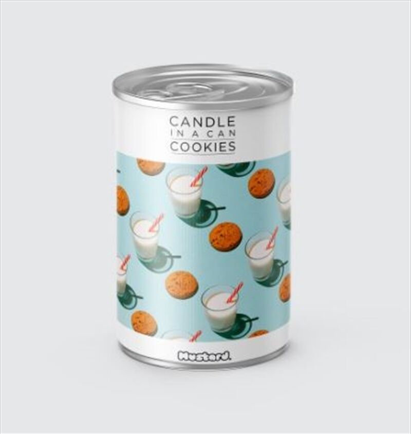 Candle In A Can Cookie Scented Candle In A Can Cookie Scented