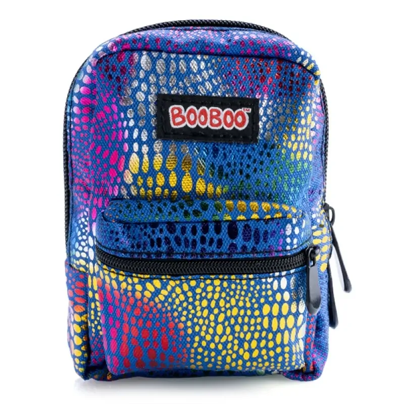 Blue Rainbow Foil Backpack Mini Blue Rainbow Foil Backpack Mini
