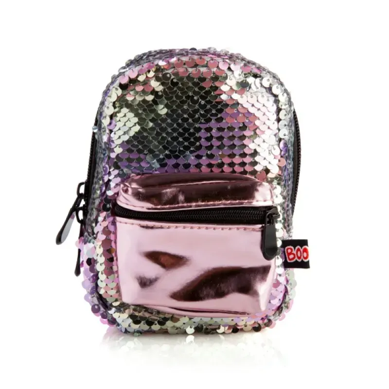 Pink Sequins Backpack Mini Pink Sequins Backpack Mini