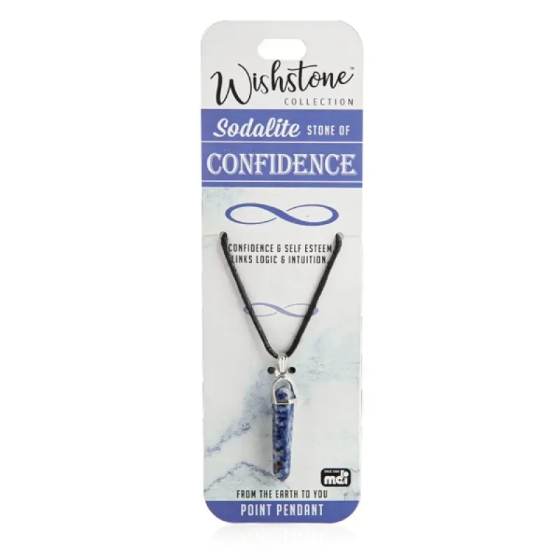Wishstone Collection Sodalite Point Pendant Wishstone Collection Sodalite Point Pendant