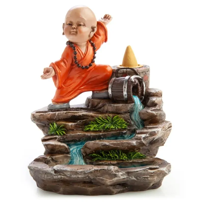 Monk Backflow Incense Burner Monk Backflow Incense Burner