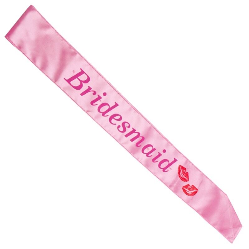 Pink Bridesmaid Flashing Sash Pink Bridesmaid Flashing Sash