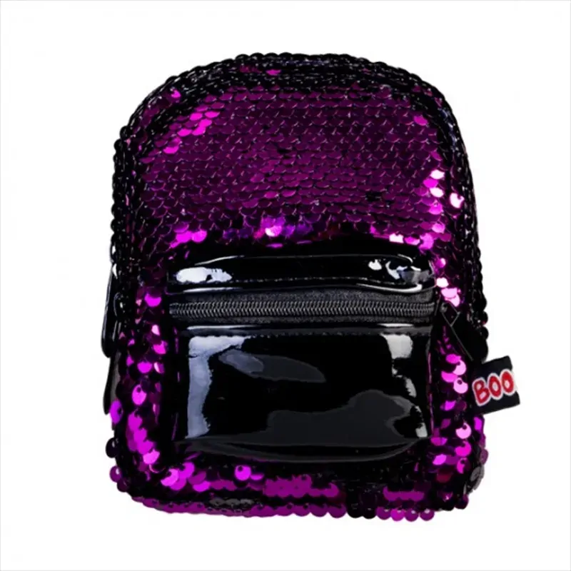 Purple Sequins Backpack Mini Purple Sequins Backpack Mini