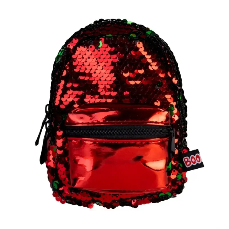 Sequin Red Green Mini Backpack Sequin Red Green Mini Backpack