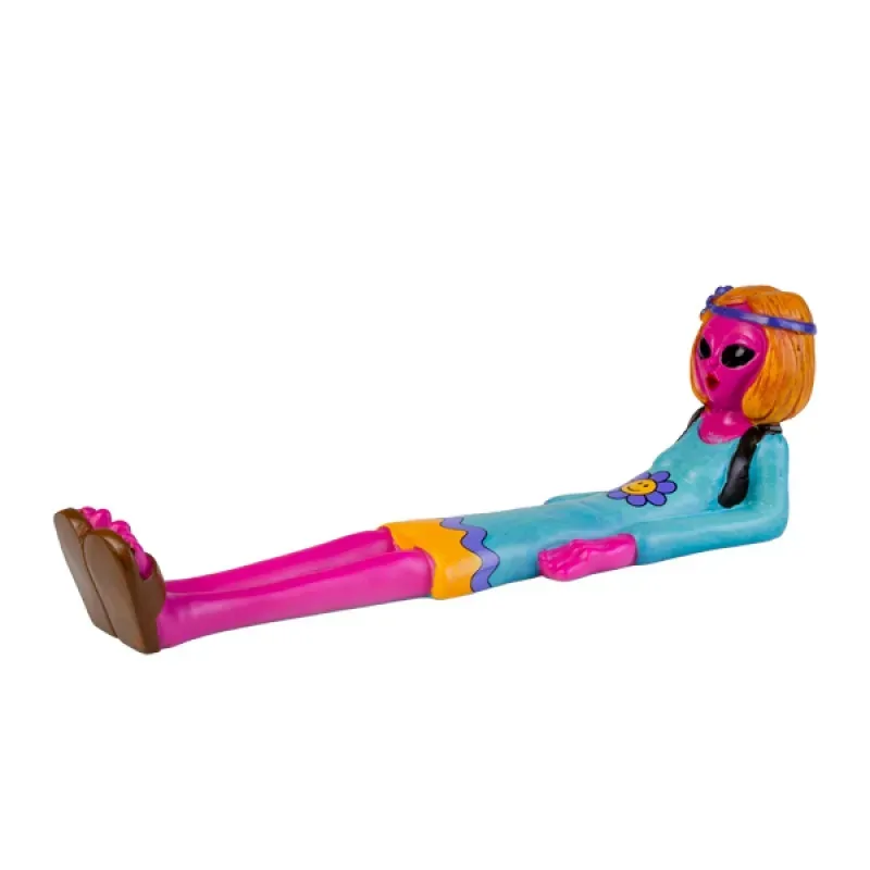 Alien Hippie Girl Incense Burner Alien Hippie Girl Incense Burner
