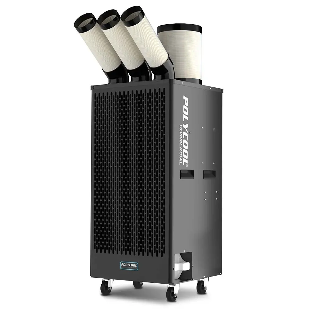 POLYCOOL 6.5kW Portable Industrial Spot Cooler, with Triple Cooling Ducts POLYCOOL 6.5kW Portable Industrial Spot Cooler, with Triple Cooling Ducts