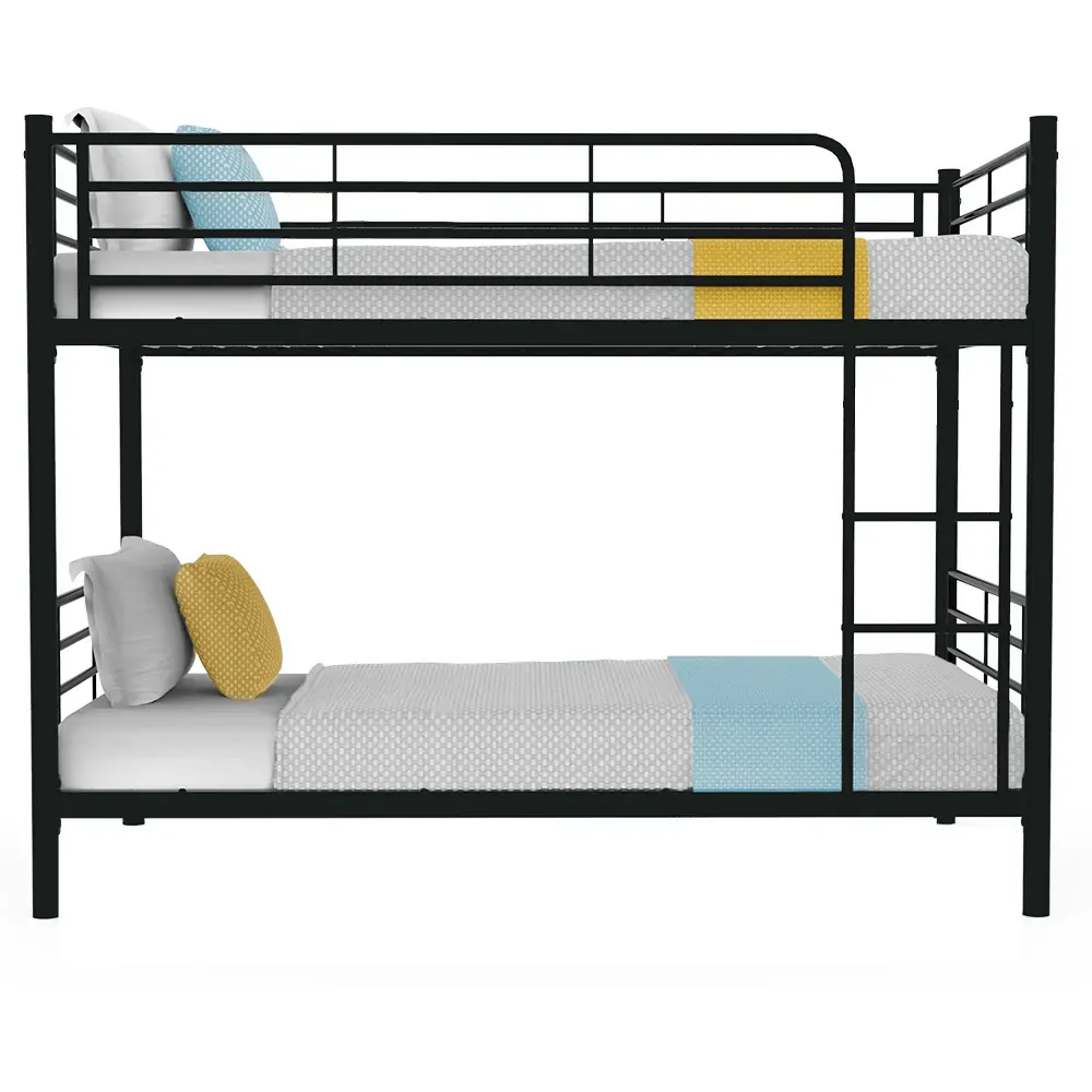 Kingston Slumber 2in1 Single Metal Bunk Bed Frame, with Modular Design, Dark Matte Grey Kingston Slumber 2in1 Single Metal Bunk Bed Frame, with Modular Design, Dark Matte Grey