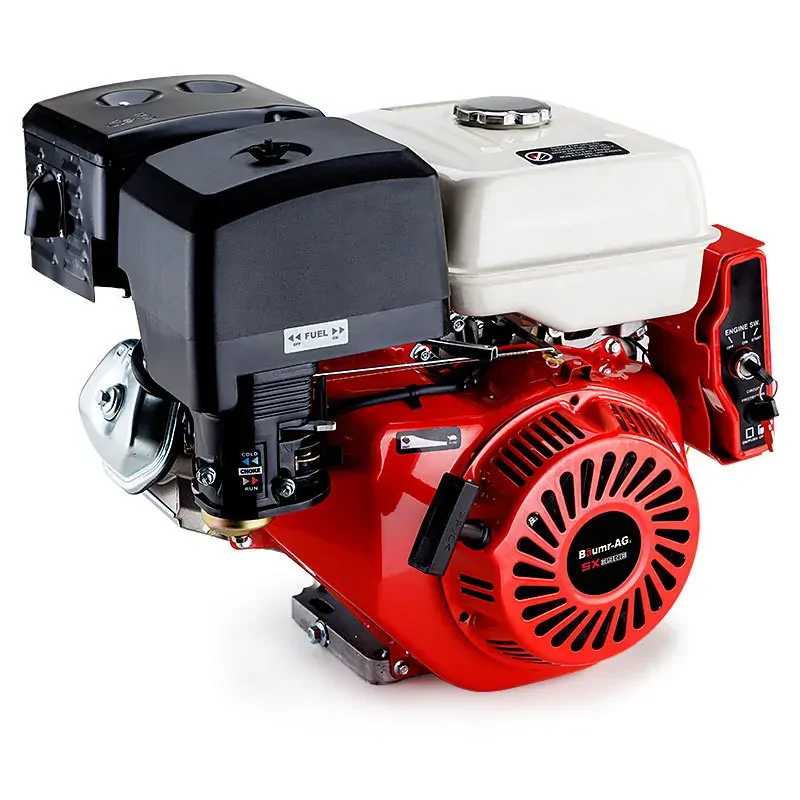 Baumr-AG 13HP Petrol Stationary Engine OHV 4 Stroke Horizontal Shaft Electric Start Motor Baumr-AG 13HP Petrol Stationary Engine OHV 4 Stroke Horizontal Shaft Electric Start Motor