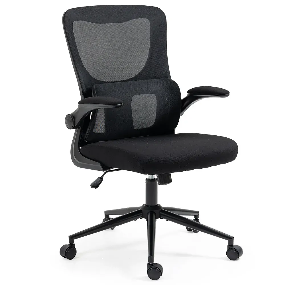 FORTIA Ergonomic Mesh Office Chair Computer Seat Adjustable Recline, Black FORTIA Ergonomic Mesh Office Chair Computer Seat Adjustable Recline, Black