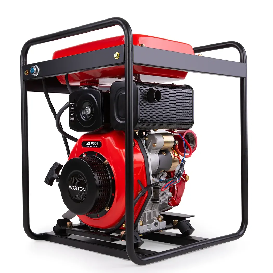 WARTON 2" 8HP Diesel High Pressure Water Pump Fire Fighting Irrigation Farm 2 Inch WARTON 2" 8HP Diesel High Pressure Water Pump Fire Fighting Irrigation Farm 2 Inch
