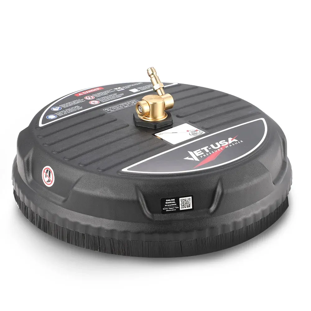 Jet-USA 15" Nylon Pressure Washer Surface Cleaner, 1/4" Fitting, For Concrete Driveway Patio Floor Jet-USA 15" Nylon Pressure Washer Surface Cleaner, 1/4" Fitting, For Concrete Driveway Patio Floor