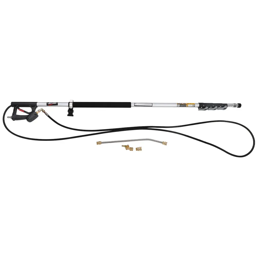 Jet-USA 4000PSI 5.5M Long Telescopic Universal Pressure Washer Cleaner Pole Wand Extension Lance Jet-USA 4000PSI 5.5M Long Telescopic Universal Pressure Washer Cleaner Pole Wand Extension Lance