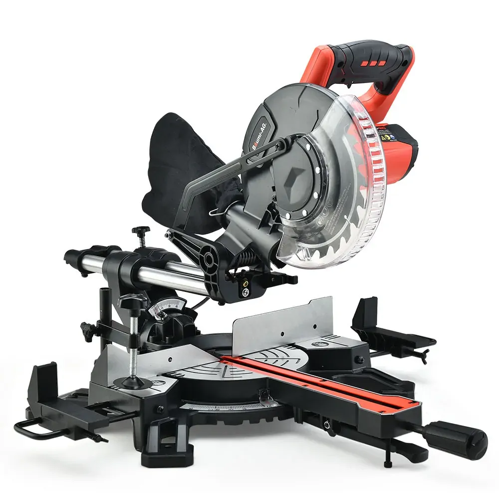 BAUMR-AG 210mm Compound Mitre Saw Dual Bevel Sliding Drop Saws 1500W BAUMR-AG 210mm Compound Mitre Saw Dual Bevel Sliding Drop Saws 1500W